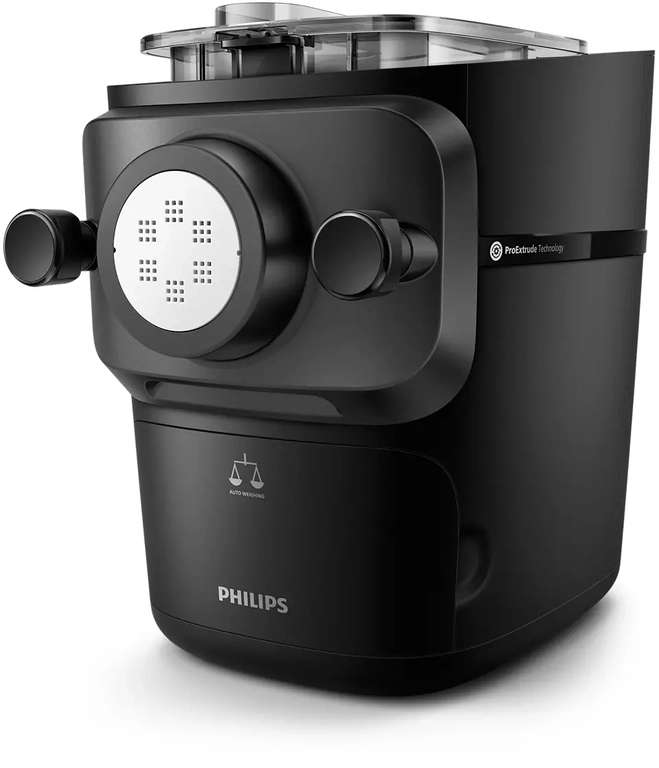 Machine à pâtes automatique Philips 7000 Series HR2665/96 - 10 formes (Noir)