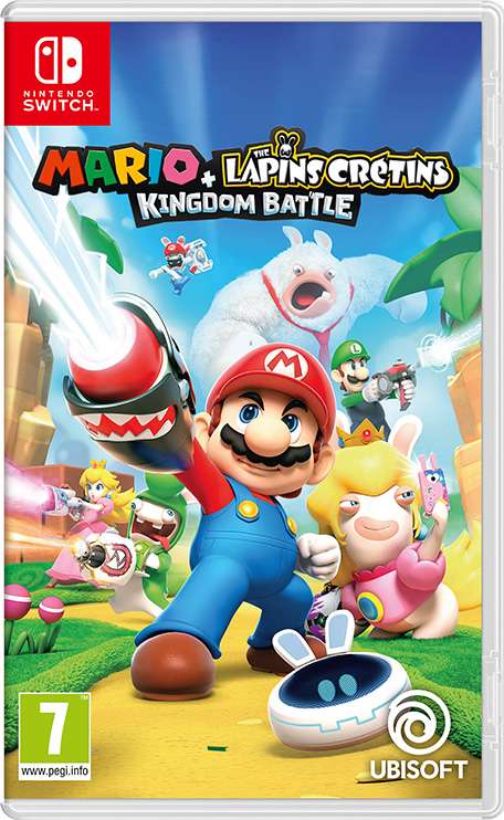 Mario + The Lapins Crétins Kingdom Battle sur nintendo switch (dématérialisé)