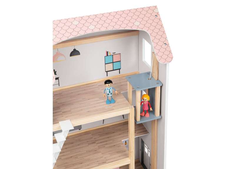 Maison de poupées en bois Playtive