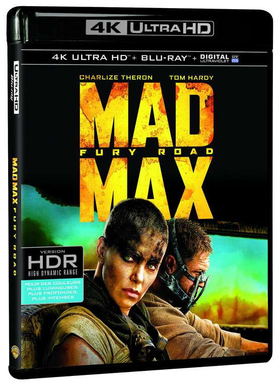 Coffret Blu-Ray Mad Max : Fury Road (4K Ultra-HD + Blu-Ray + Digital Ultraviolet)