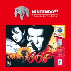 GoldenEye 007 (multijoueur en ligne inclus) rejoint le Nintendo Switch Online + Pack Additionnel (Cloud via l’application Nintendo 64)