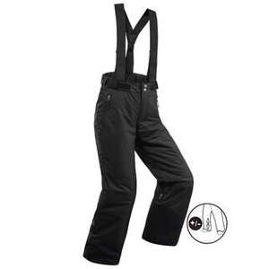 Pantalon de ski chaud et imperméable Wedze PNF 500 pour Enfant - Noir, 6 à 14 ans