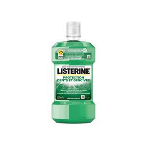 Bain de bouche protection Listerine -menthe fraîche, 500 ml (Via 2.77€ sur la carte de fidélité)