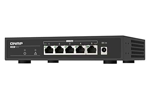Switch QNAP QSW-1105-5T - 5 Ports 2,5Gbps