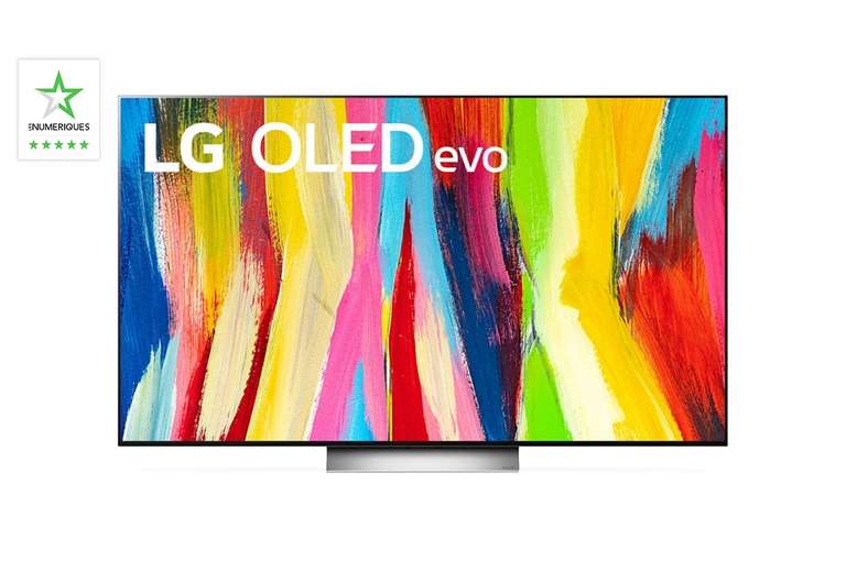 LG - TV OLED 4K 121 cm OLED48C25 2022 (via 100€ d’ODR)