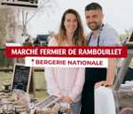 Invitation gratuite pour le Marché Fermier à La Bergerie Nationale de Rambouillet (78)