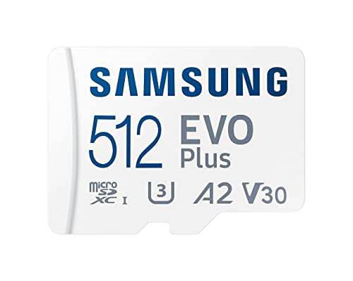 Carte micro SDXC Samsung Evo Plus (MB-MC512KA) - 512 Go (Vendeur Tiers)