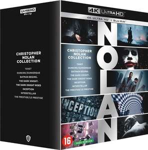 Coffret Blu-ray 4K Ultra HD Christopher Nolan Collection - 8 Films