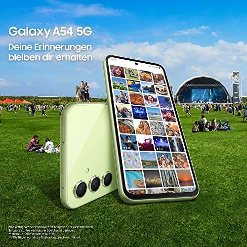 Smartphone 6.4" Samsung Galaxy A54 5G - 8 Go RAM, 128 Go