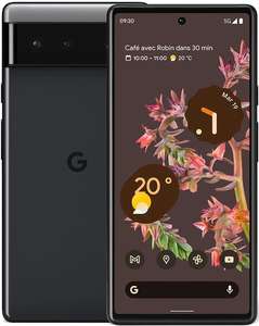 [Étudiants via Student Beans] Smartphone 6.4" Google Pixel 6 5G - FHD+ Amoled 90Hz, Google Tensor, RAM 8 Go, 128 Go