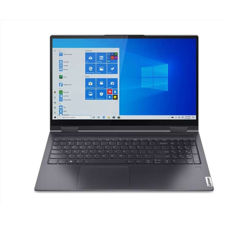 PC portable tactile 15.6" Lenovo Yoga 7 15ITL5-841 Evo (i7 1165G7, 16 Go de RAM, 512 Go en SSD, Windows 11) + stylet