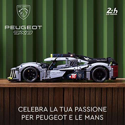 Jeu de construction Lego Technic (42156) - Peugeot 9X8 24H du Mans Hybrid Hypercar