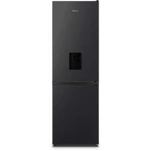 Réfrigérateur combiné Hisense RB390N4WB1 - Froid ventilé, 304L (207L + 97L), Noir (Via ODR 50€)