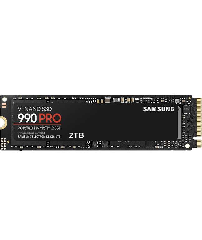 SSD Interne NVMe M.2 PCIe 4.0 Samsung 990 Pro (MZ-V9P2T0BW) - 2 To