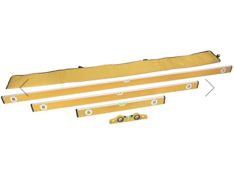 Jeu de 4 niveaux à bulle en aluminium Essentials