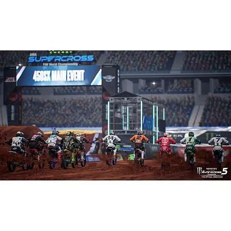 Monster Energy Supercross 5 : The Official Videogame (PS5)