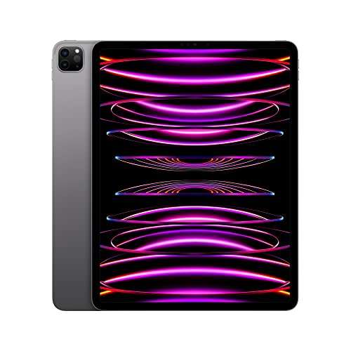 Tablette 12.9" Apple iPad Pro M2 (2022) - Wi-Fi, 128 Go, Gris sidéral