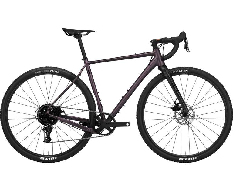 Vélo de Route Rondo Ruut AL 2 Gravel Plus - violet, 4 hauteurs de cadre disponible, Sans Pédales