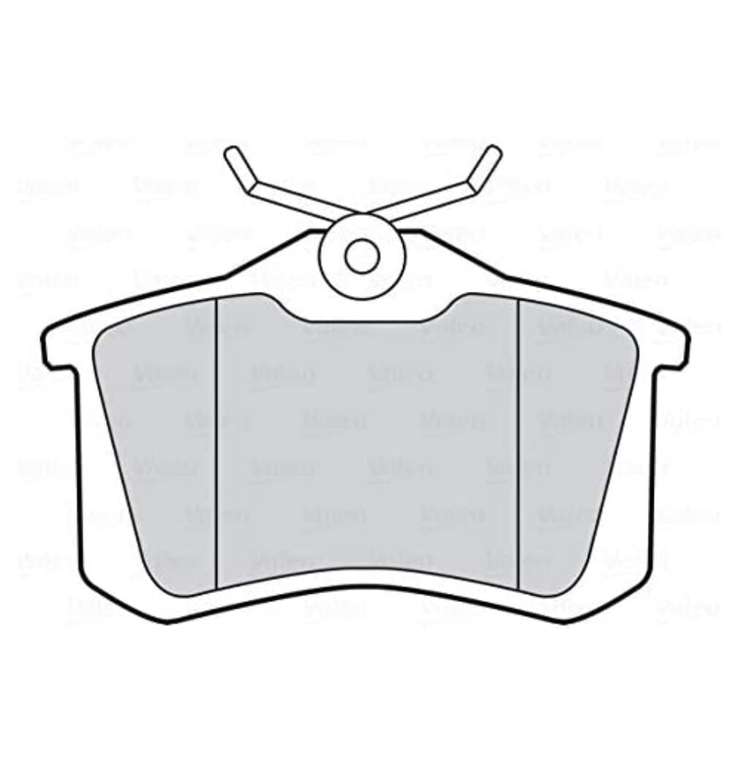 Plaquettes De Frein AVANT Valeo First 301493 - Jeu De 4, Compatible TRW - Sans Amiante Ni Cuivre, Certifiées ECE-R90 - 5