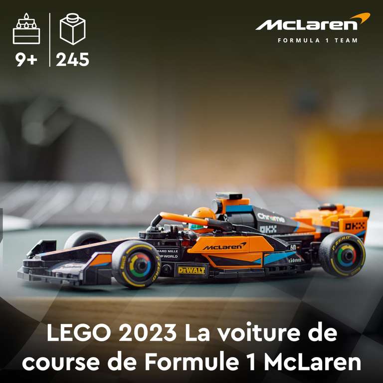 Jeu de construction Lego, Star Wars Millennium Falcon (75375) + La Voiture de Course de Formule 1 McLaren 2023 (76919) Bundle