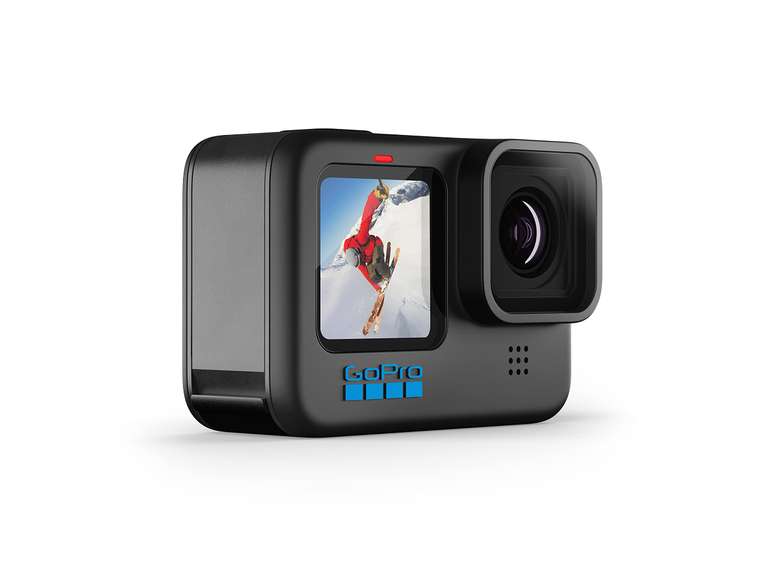 Caméra sportive GoPro HERO10 Black - 5.3K / 60 pi/s - 23 MP - Wireless LAN, Bluetooth
