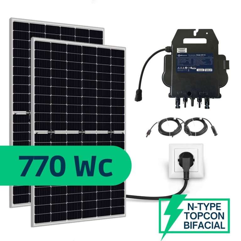 Kit Solaire Plug And Play 770WC