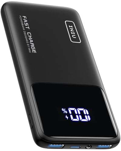 Batterie externe Iniu 10000 mAh, Charge Rapide (via coupon - Vendeur Tiers)  –