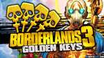 3 clés d'or pour Borderlands 2, Borderlands 3, Borderlands Pre-Sequel, Wonderlands (Dématérialisé)