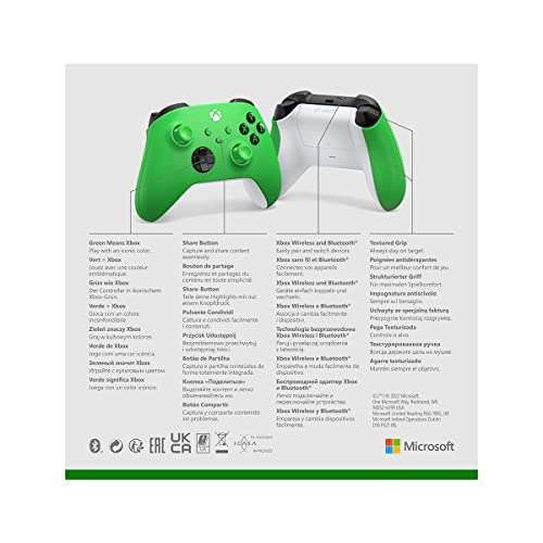 Manette sans fil Xbox Series X (plusieurs coloris)