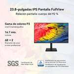 Ecran PC 23.8" Huawei Mateview SE - FHD FullView, 75 Hz, 5 ms, DCI-P3, Couleurs HDR, SGS Faible Fatigue visuelle