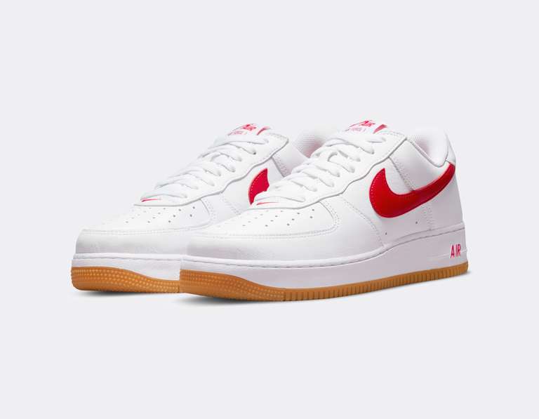 Chaussures homme Nike Air Force 1 Low Retro Since 82 'Color of the Month' University Red (du 40 au 46)