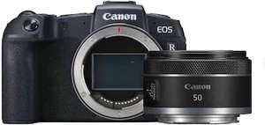 Appareil photo hybride plein format Canon EOS RP + Objectif RF 50mm 1.8 STM (Frontaliers Suisse)