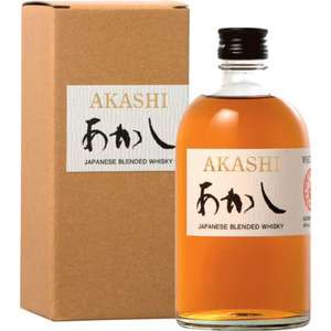 Bouteille de Whisky Blended japonais AKASHI + étui (50cl)