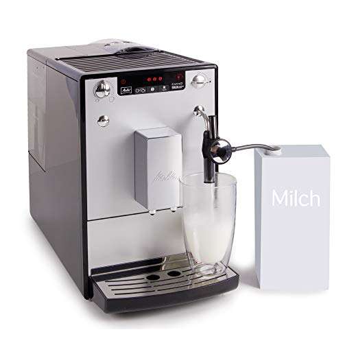Machine à Café Automatique Melitta E957-103, Cappuccino, Café, Lait