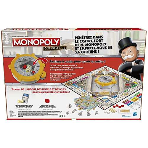 Jeu de société Monopoly - Édition spéciale Coffre-Fort