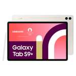 [The Corner] Tablette Samsung Galaxy Tab S9+ Wi-Fi SM-X810NZEAEUB Crème 256 Go + Book Cover (via ODR 150€)