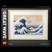 LEGO ART 31208 Hokusai - La Grande Vague Décoration Murale Japonaise - The Great Wave