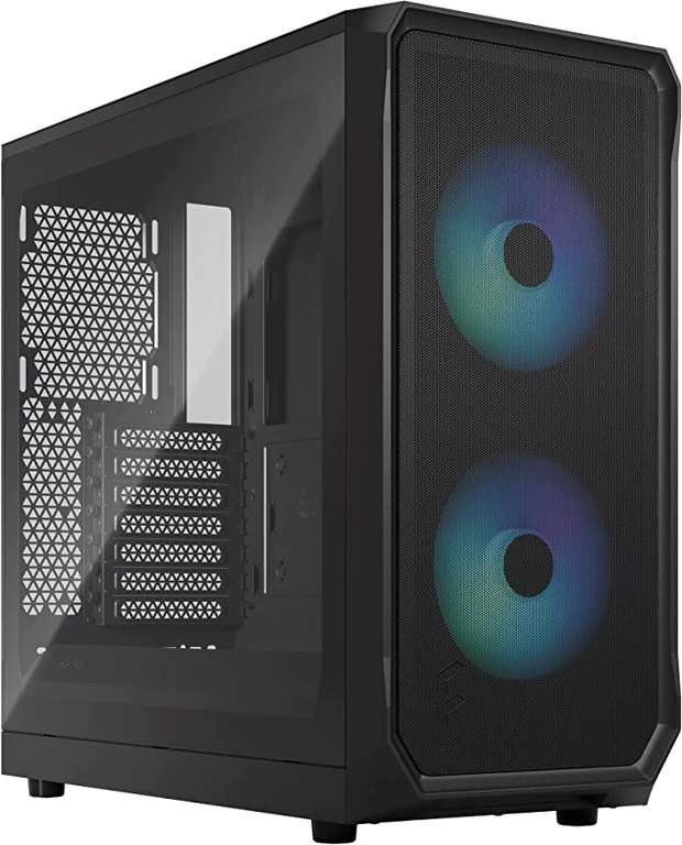 Boitier PC Fractal Design Focus 2 - RGB, ATX, Noir