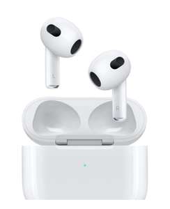Ecouteurs Apple AirPods 3 avec boîtier de charge Lightning (via 30€ sur carte fidélité et bons d'achat 40€) - Magasins participants