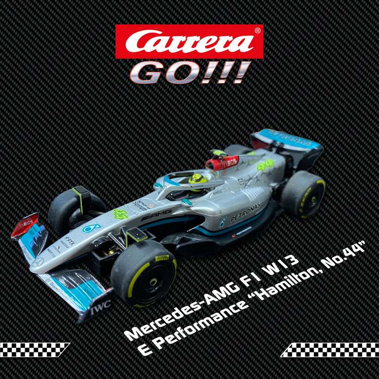Circuit de course électrique Carrera GO F1 - 2 manettes + 2 voitures Red  Bull Racing et Mercedes –