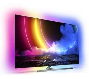 TV OLED 55" Philips 55OLED856 - OLED 4K UHD, HDR, 100 Hz, HDMI 2.1, Ambilight 4 Côtés, Dolby Vision & Atmos