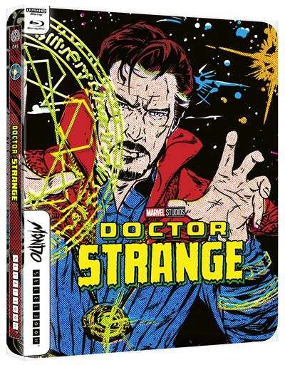Steelbook Doctor Strange Mondo - Blu-ray 4K Ultra HD