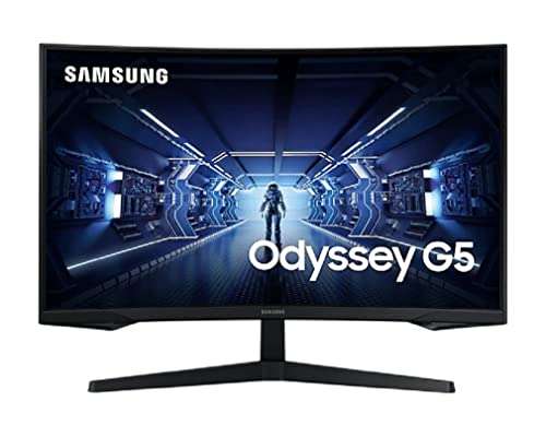 [Prime ES] Écran PC incurvé 27" Samsung Odyssey G5 (LC27G53TQWRXEN) - WQHD, HDR10, LED VA, 144 Hz, 1 ms, FreeSync Premium