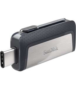 Clé USB 3.1 SanDisk Ultra - 128 Go Dual Drive, Type-C à Double Connectique