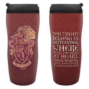 Mug de voyage Harry Potter - Gryffondor (Retrait magasin uniquement - 16, 33, 06)