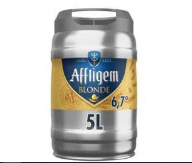 Lot de 4 fûts de bière Affligem - 4 x 5L (via 25,84€ sur Carte Fidélité + 18,98€ ODR Shopmium)