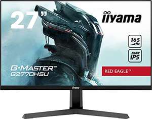 Écran PC 27" Iiyama G-Master Red Eagle G2770HSU-B1 - Full HD, Dalle IPS, 165 Hz, 0.8 ms, FreeSync