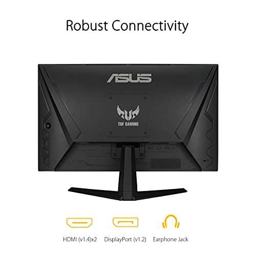 Ecran PC 24" Asus TUF VG247Q1A - Full HD, Dalle VA, 165 Hz, 1 ms, 1 DisplayPort, 2 Hdmi