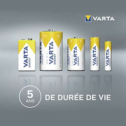 Pack de 24 piles Varta Energy Micro - AAA