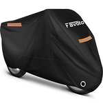 Housse de Protection + sac de rangement pour Moto Favoto 210T 245x105x125cm XXL- résistante aux intempéries/déjections - pour Moto / Scooter